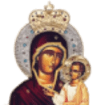 An icon of the Theotokos with the Christ Child